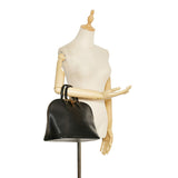 Louis Vuitton Epi Alma Handbag Noir Black Leather