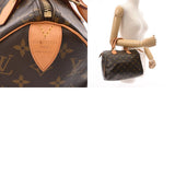 Louis Vuitton Monogram Speedy 25 Brown Canvas Handbag