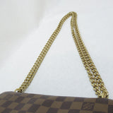 Louis Vuitton Kaisa Clutch Shoulder Bag  Pvc Coated Canvas