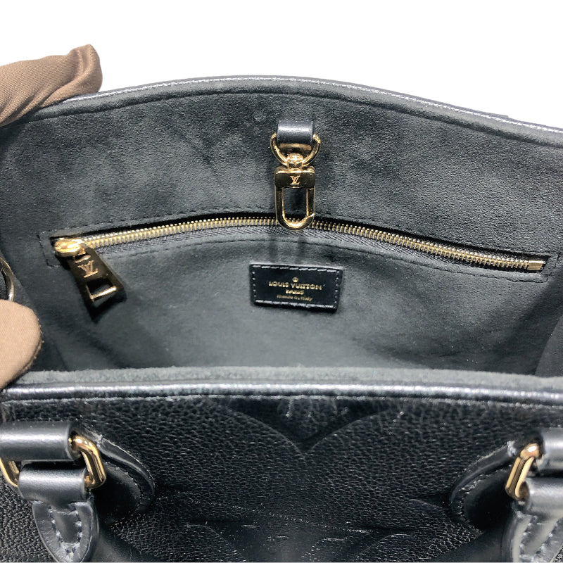 Louis Vuitton On The Go PM Black Gold Hardware