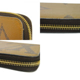 Louis Vuitton Long Wallet Zippy Wallet LV Logo Brown