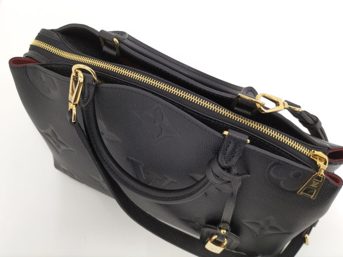 Louis Vuitton Grand Palais MM Monogram Emplant Leather Noir Black