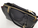 Louis Vuitton Grand Palais MM Monogram Emplant Leather Noir Black