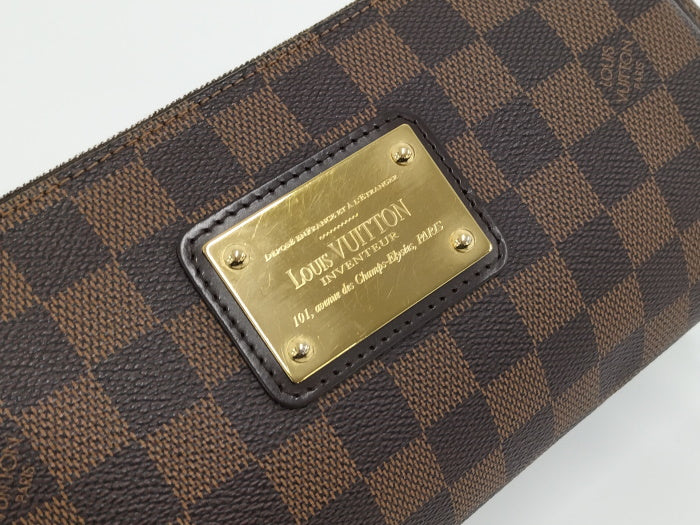 Louis Vuitton Eva 2way Shoulder Bag Chain Bag Damier Ebene