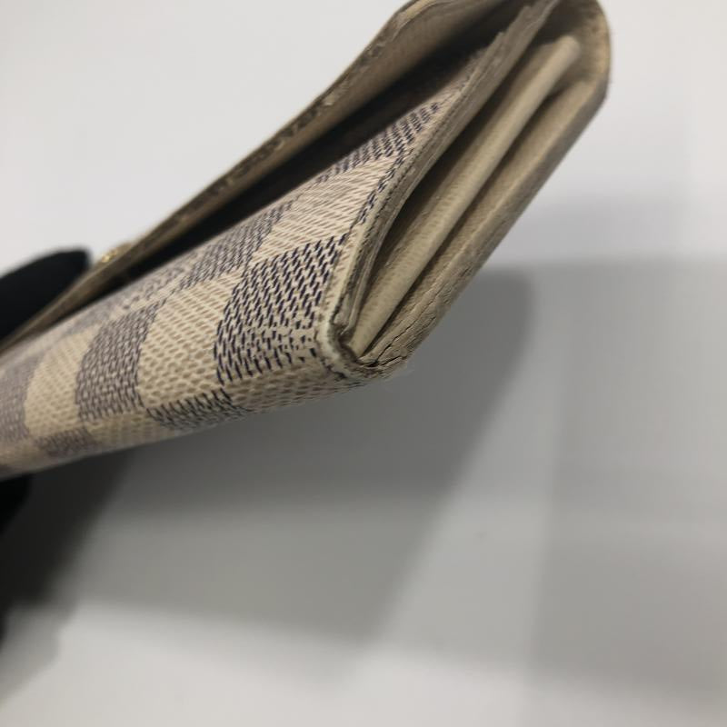 Louis Vuitton Damier Azur Portefeuille Sala Bi-fold Long Wallet
