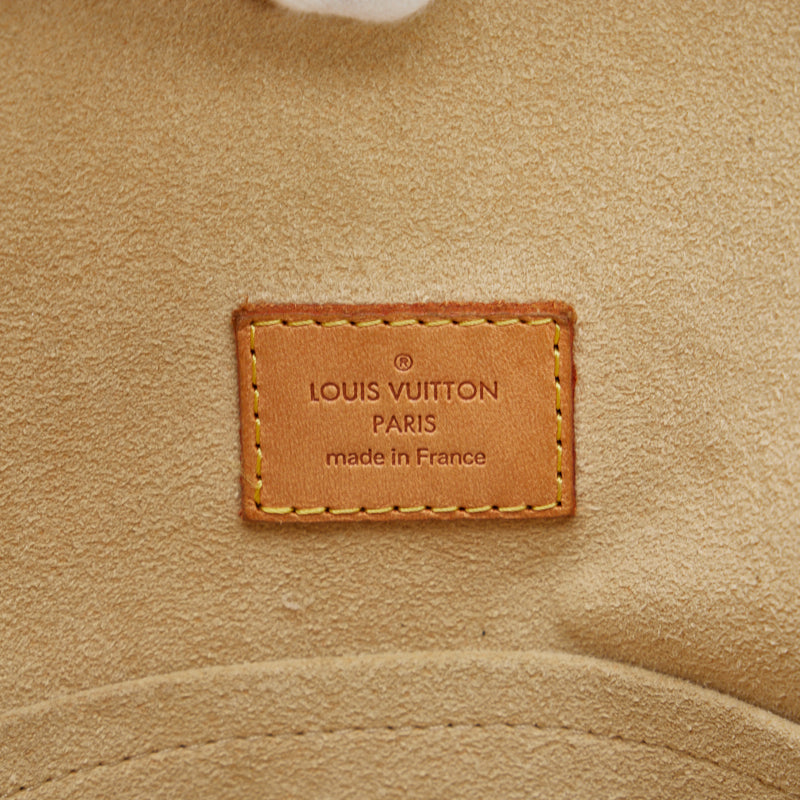 Louis Vuitton Monogram Manhattan GM Handbag Boston Bag Brown
