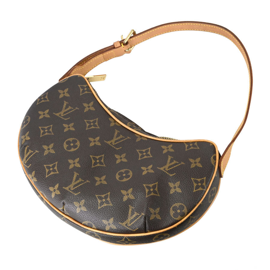 Louis Vuitton Pochette Croissant Monogram Brown One Shoulder Bag