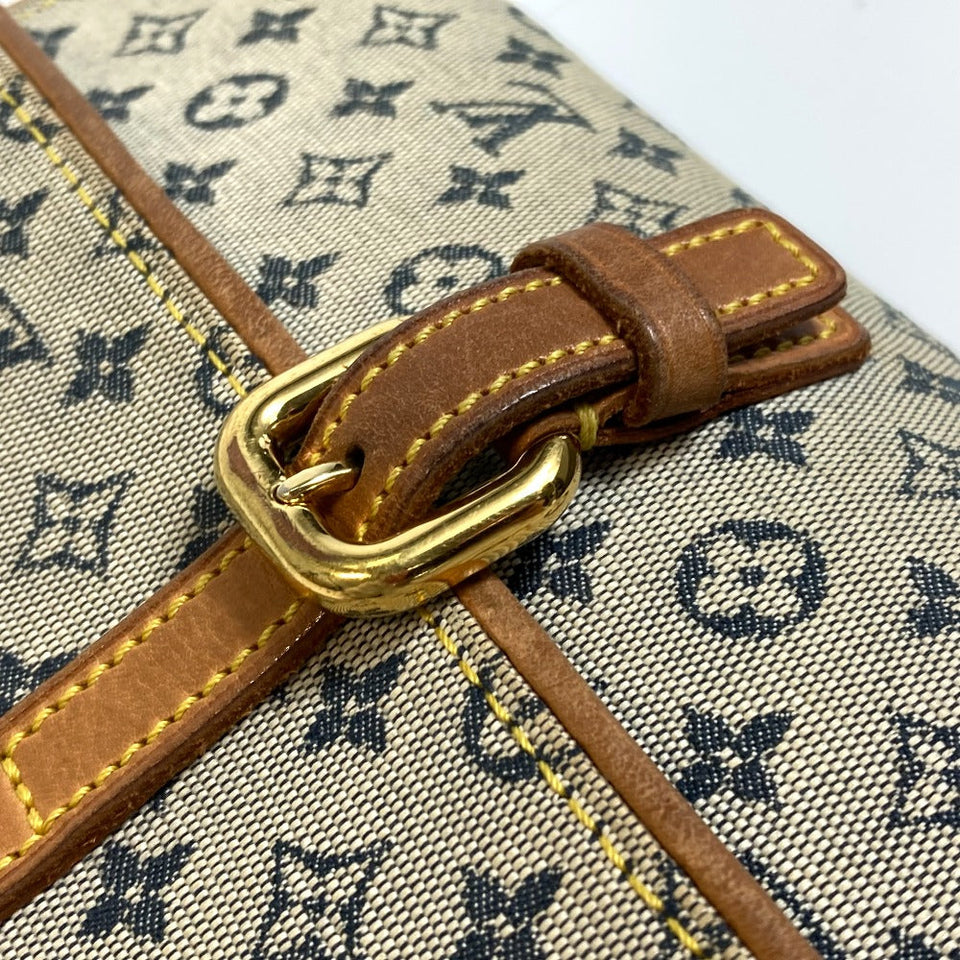 Louis Vuitton Monogram Mini Camille Crossbody Shoulder Shoulder Bag Monogram Mini Canvas Blue