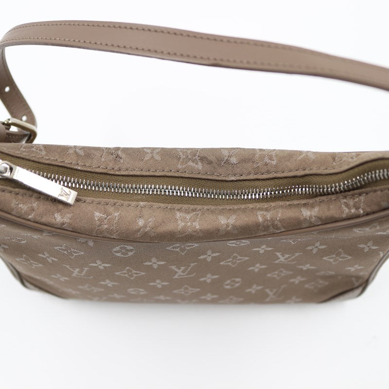 Louis Vuitton Little Boulogne Monogram Satin Noir Handbag
