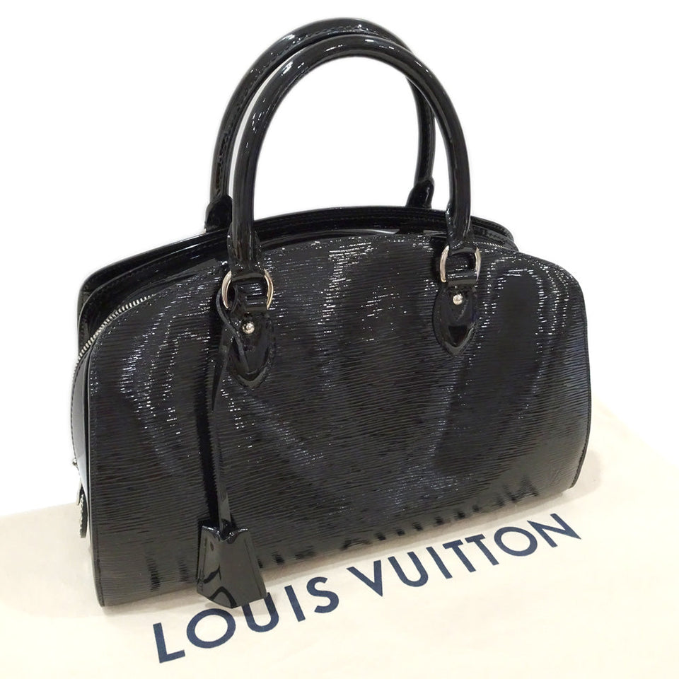 Louis Vuitton Epi Electric Pont Neuf PM Noir Black Handbag