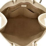 Louis Vuitton On The Go GM Shoulder Bag Monogram Creme