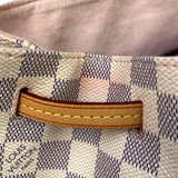 Louis Vuitton Sperone Backpack Daypack Rucksack Damier Azur White