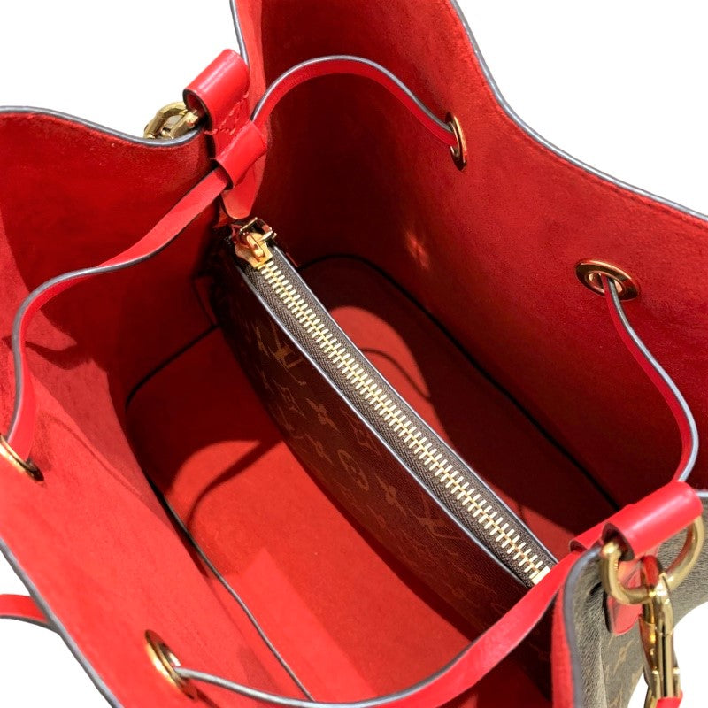 Louis Vuitton Neonoe Monogram Red Shoulder Bag