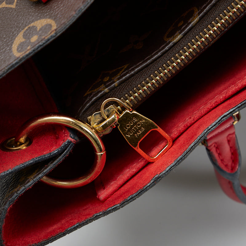 Louis Vuitton Monogram Flower Tote Handbag Shoulder Bag