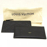 Louis Vuitton Pochette Felicie Wallet Noir Monogram Empreinte Leather