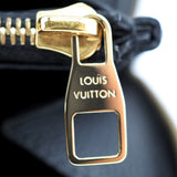 Louis Vuitton Zippy Wallet Monogram Emplant Long Wallet Noir