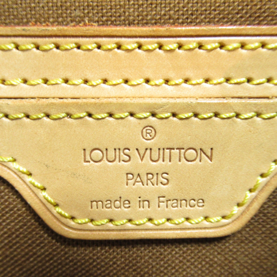 Louis Vuitton Montsouris GM Rucksack Backpack Canvas Monogram Brown
