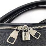 Louis Vuitton Ixia PM Black Silver Noir Monogram Shoulder Bag