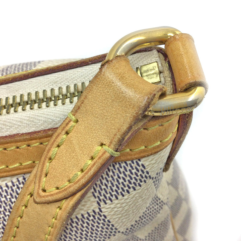 Louis Vuitton Siracusa PM Damier Azur White