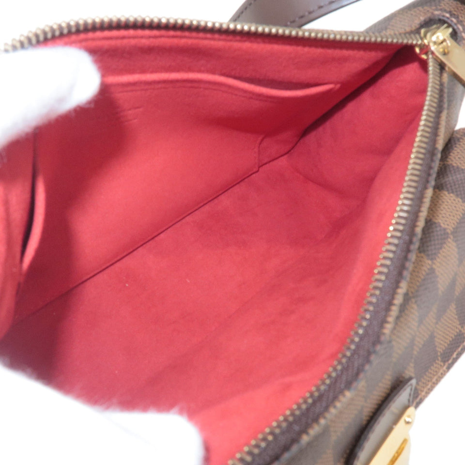 Louis Vuitton Damier Ravello GM Diagonal Shoulder Bag Damier Ebene