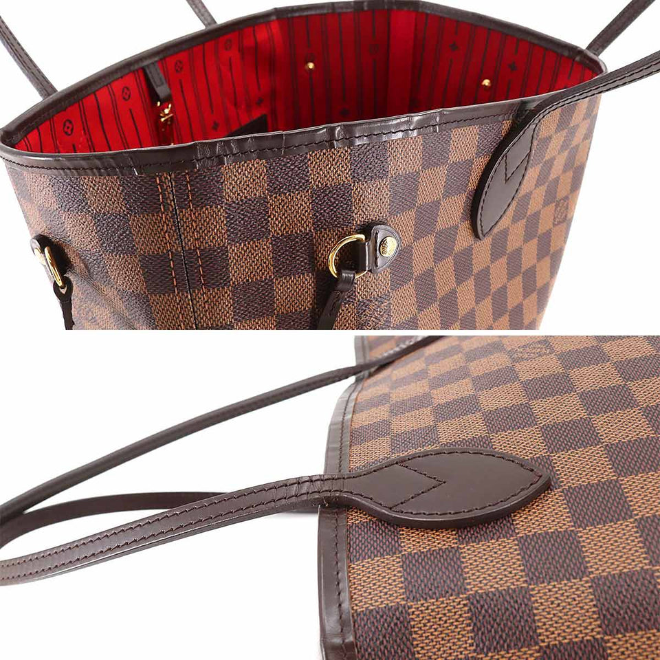 Louis Vuitton Damier Neverfull MM Tote Bag Ebene