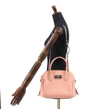 Louis Vuitton Mila PM Shoulder Bag Calf Leather Rose Poodle Pink