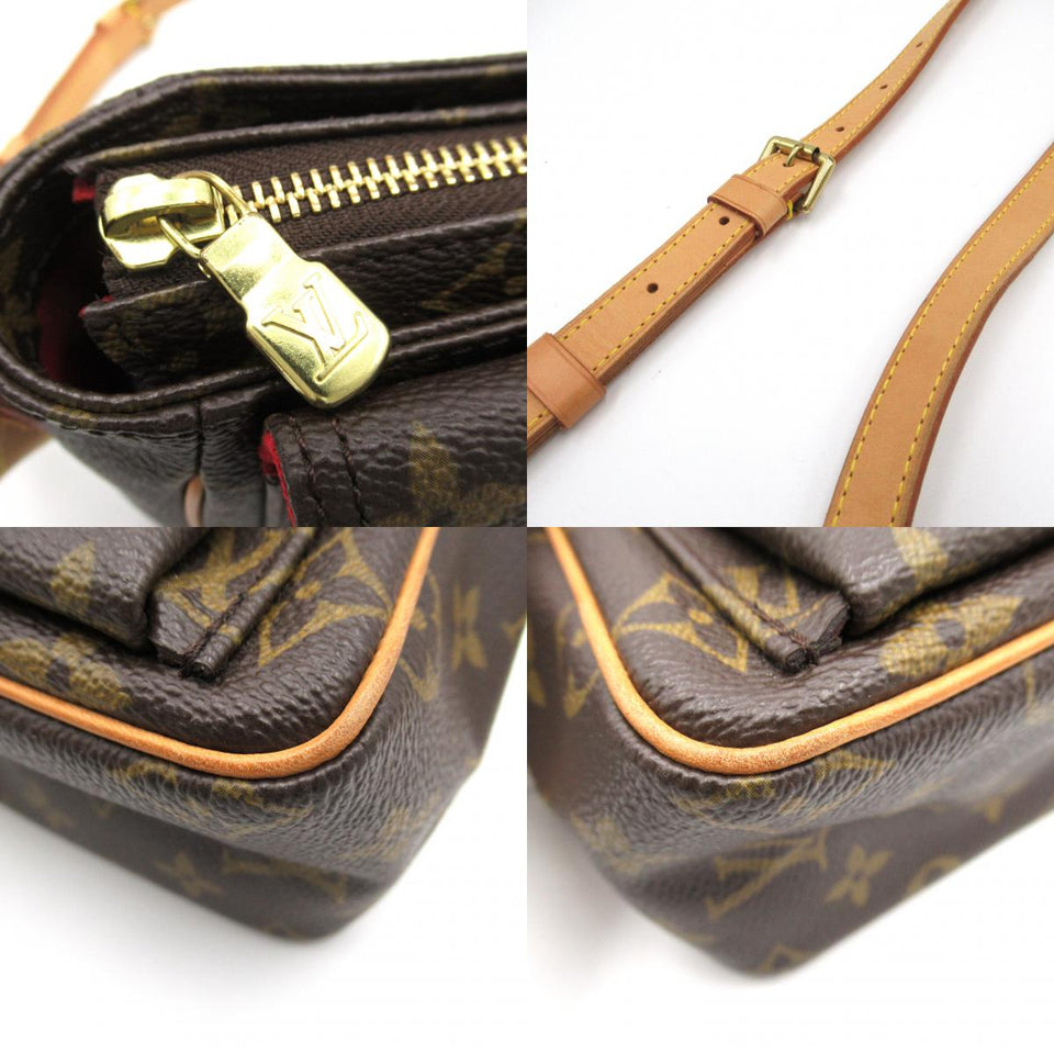 Louis Vuitton Viva Cite PM Shoulder Bag Canvas Monogram