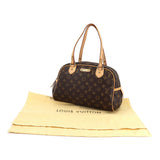 Louis Vuitton Monogram Montorgueil PM Hand Bag Brown