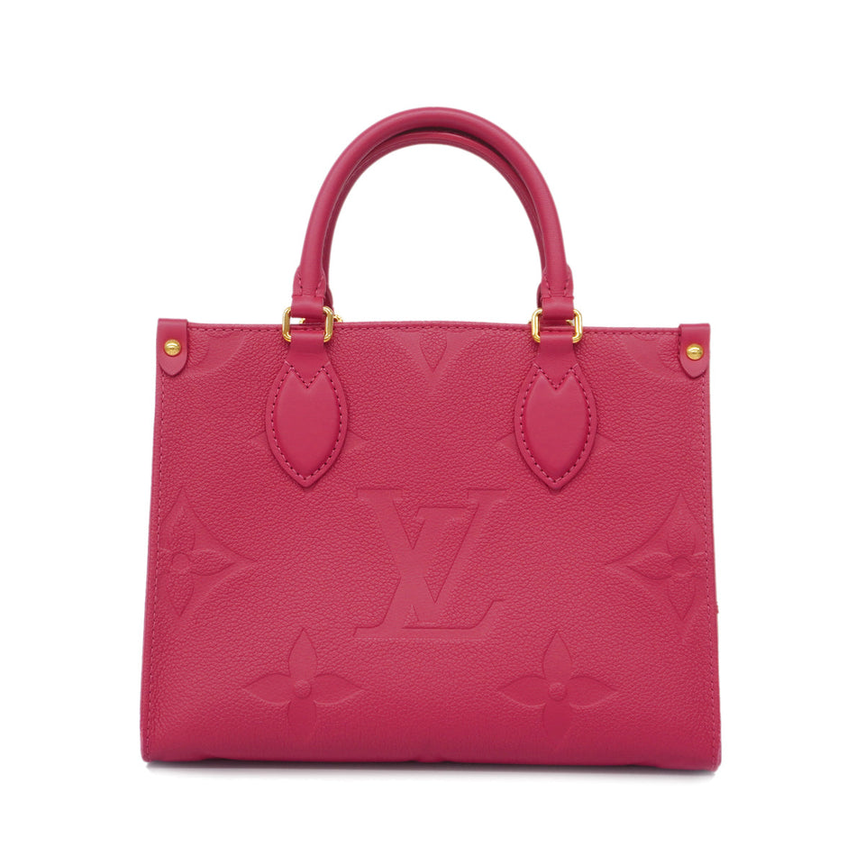 Louis Vuitton 2WAY Bag Monogram Implant On The Go PM