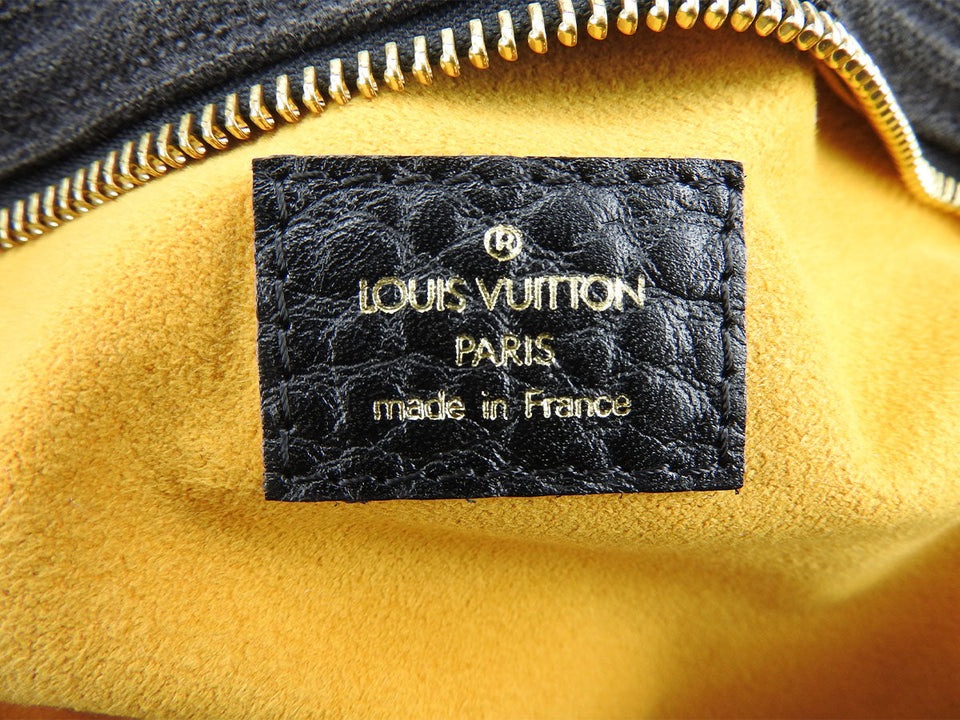 Louis Vuitton NeoCabby MM Noir Monogram Denim