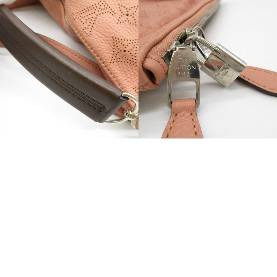 Louis Vuitton Selene PM Shoulder Bag Mahina Leather Pink