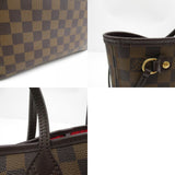 Louis Vuitton Neverfull Tote Bag PVC Coated Canvas Damier