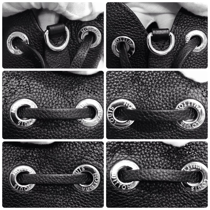 Louis Vuitton Bella Mahina Bucket Bag Noir