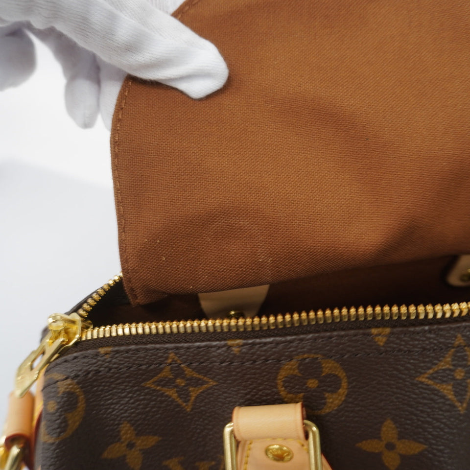 Louis Vuitton 2way Bag Monogram Speedy Bandouliere