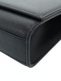 Saint Laurent- Paris Classic Kate Monogram Satchel Shoulder Bag Black