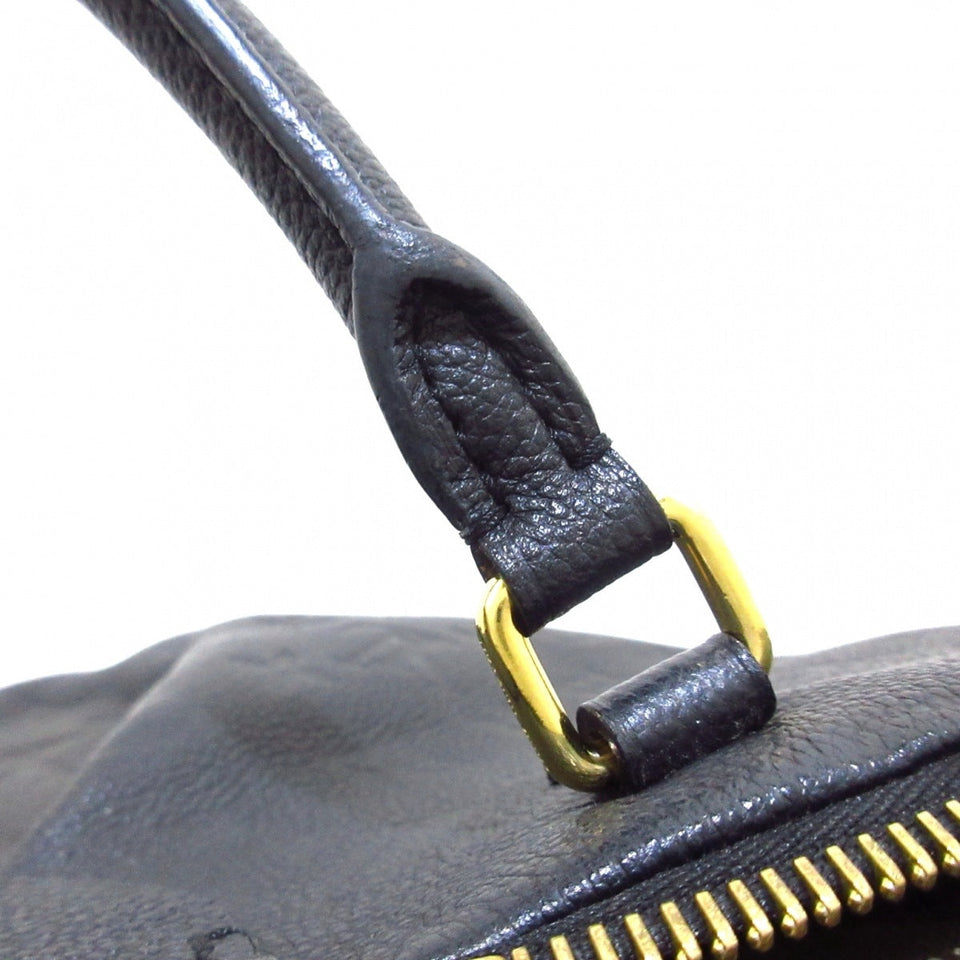 Louis Vuitton Mazarine PM Handbag Noir Monogram Empreinte Leather