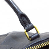 Louis Vuitton Mazarine PM Handbag Noir Monogram Empreinte Leather