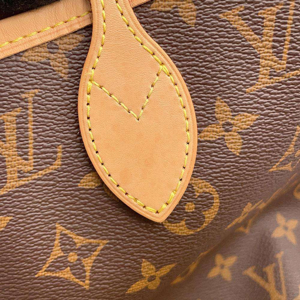 Louis Vuitton Tote Bag Monogram Neverfull MM With Pouch