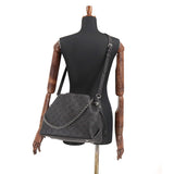 Louis Vuitton Mahina Bell Shoulder Bag Leather Noir Black