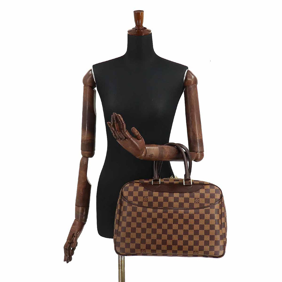 Louis Vuitton Deauville Damier Ebene HandBag Ebene