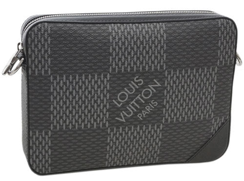 Louis Vuitton Damier Graphite 3D Messenger Shoulder Crossbody Bag