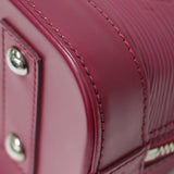 Louis Vuitton Shoulder Bag Fuchsia Alma BB Epi Red
