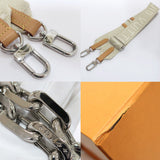 Louis Vuitton Coussin PM Monogram Embossed Lambskin Leather Silver