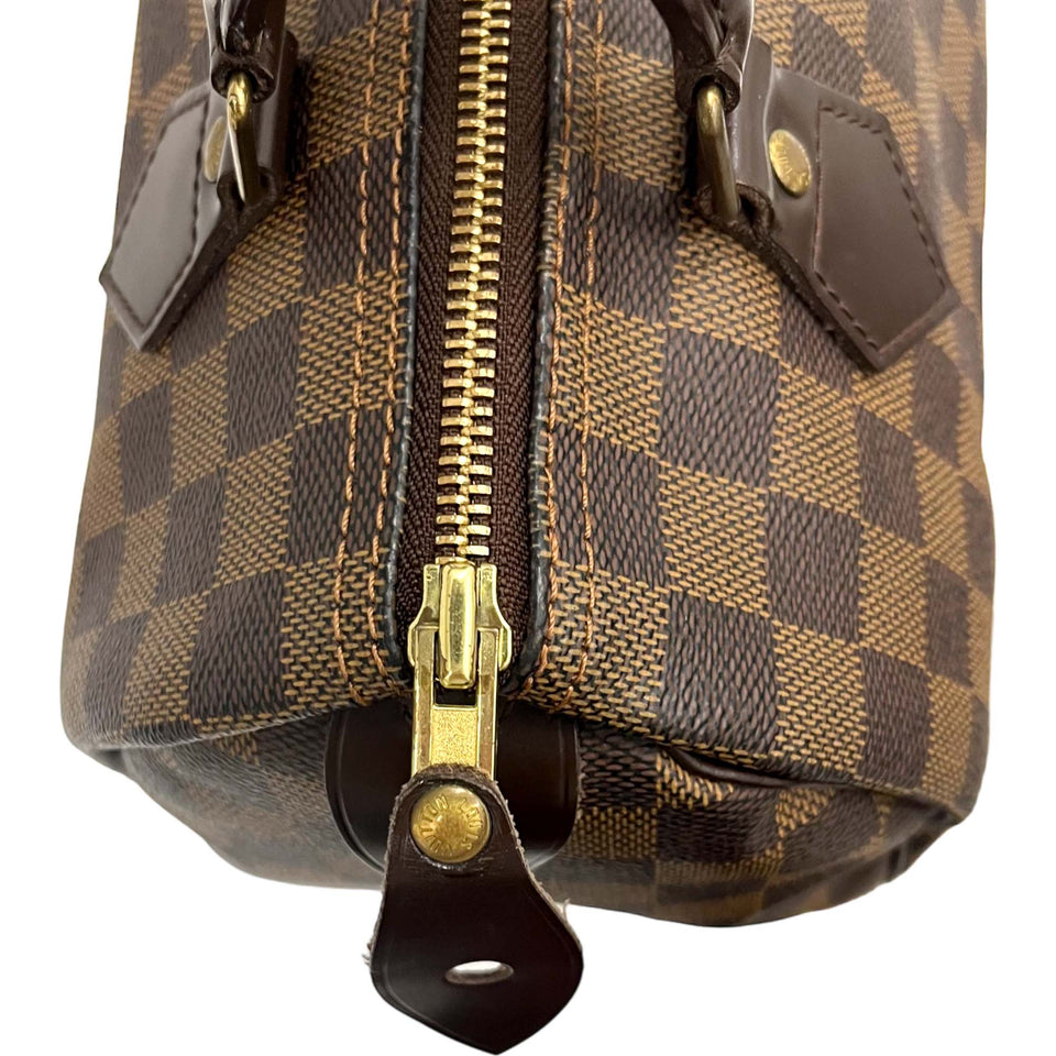 Louis Vuitton Speedy 25 Handbag Damier Ebene