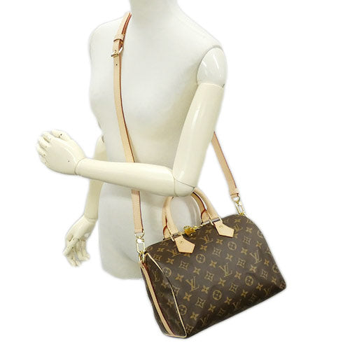 Louis Vuitton  Monogram Speedy Bandouliere 25 Brown 2way Handbag