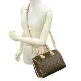 Louis Vuitton  Monogram Speedy Bandouliere 25 Brown 2way Handbag