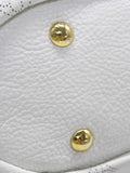 Louis Vuitton Mahina Leather XL Shoulder Bag White