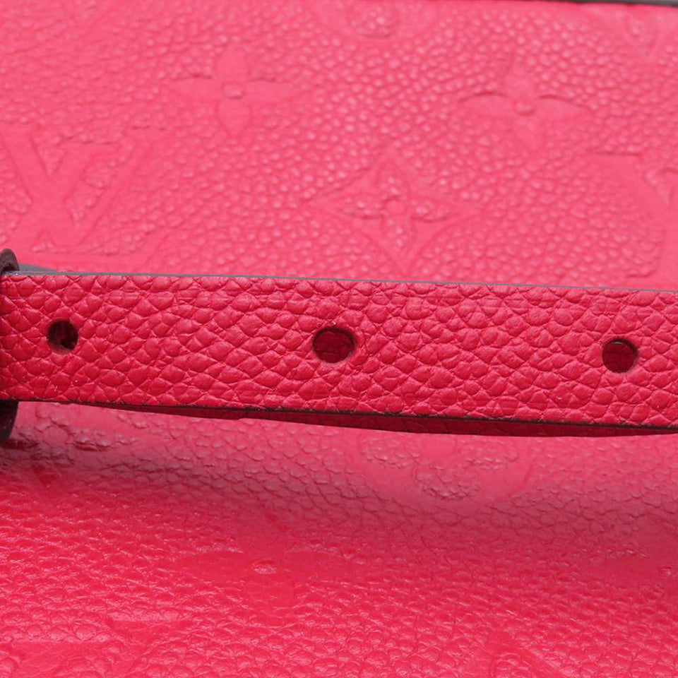 Louis Vuitton Shoulder Bag Monogram Implant Saintonge