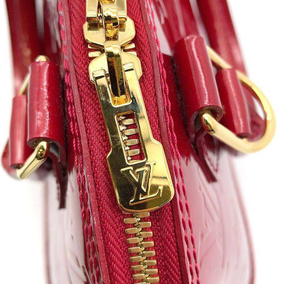 Louis Vuitton Handbag Monogram Vernis Alma BB 2way Crossbody