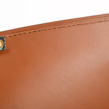 Louis Vuitton Pochette Ascot Clutch Bag Damier Brown